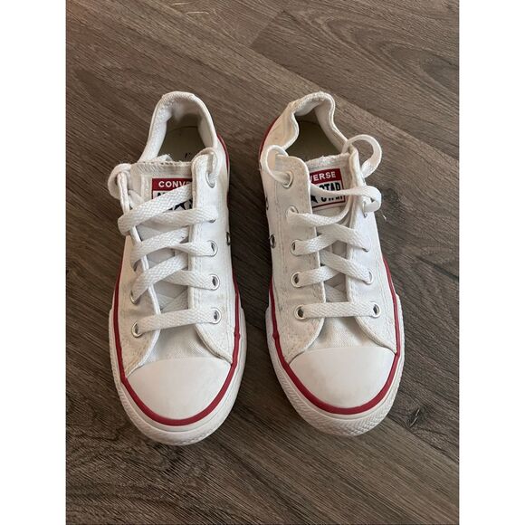 Converse Chuck Taylor All Star Sneaker Size 12.5 Kids Shoes White  low  top lace - Picture 1 of 6